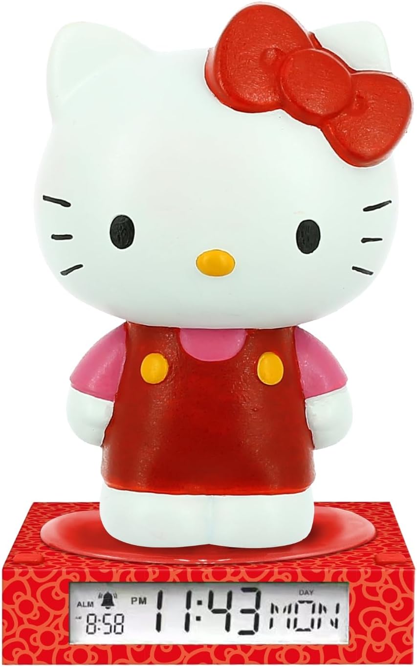 Hello Kitty Friends 3D Lamp with Alarm Clock and Date