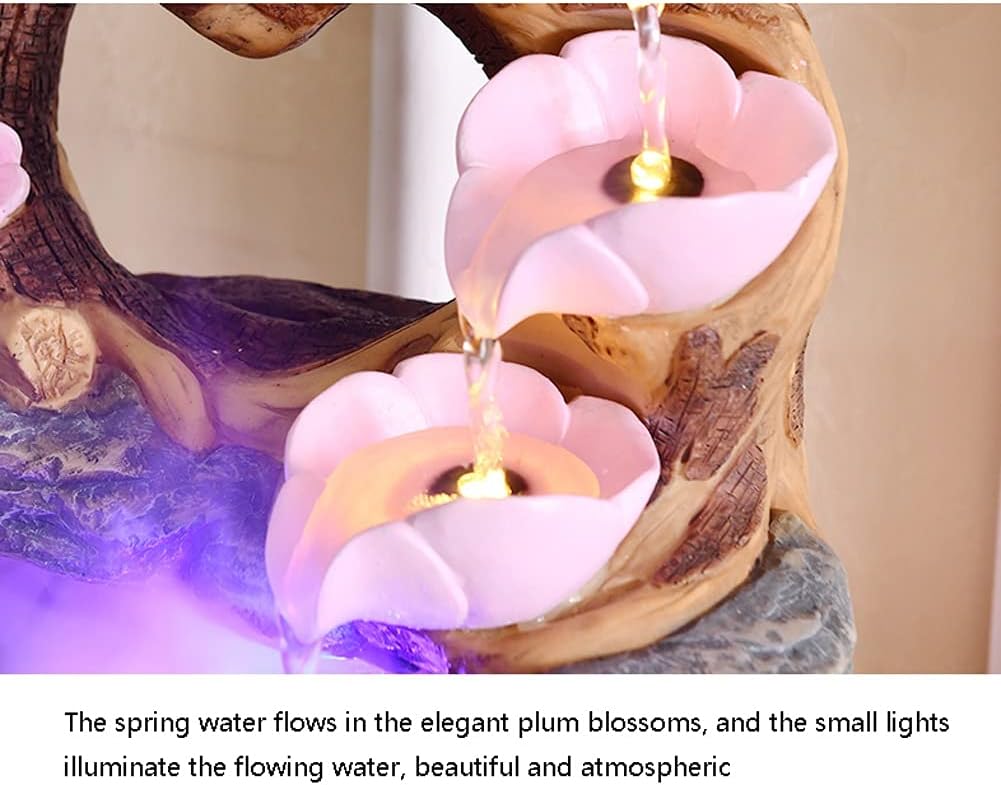 Tabletop Water Fountain for Relaxation and Decor