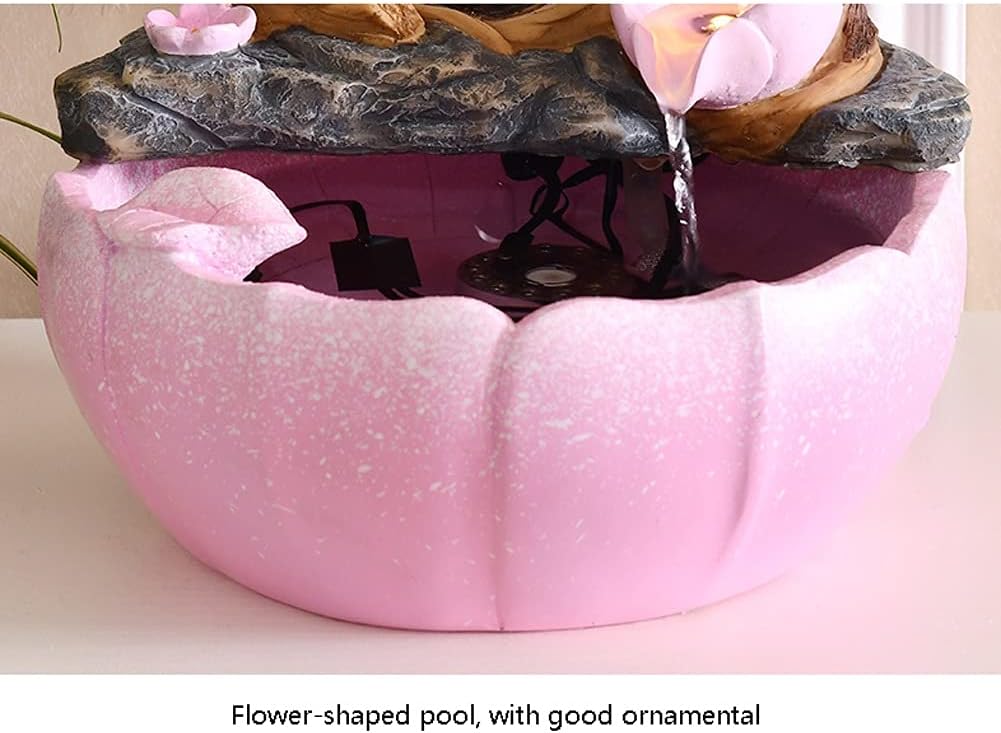 Tabletop Water Fountain for Relaxation and Decor