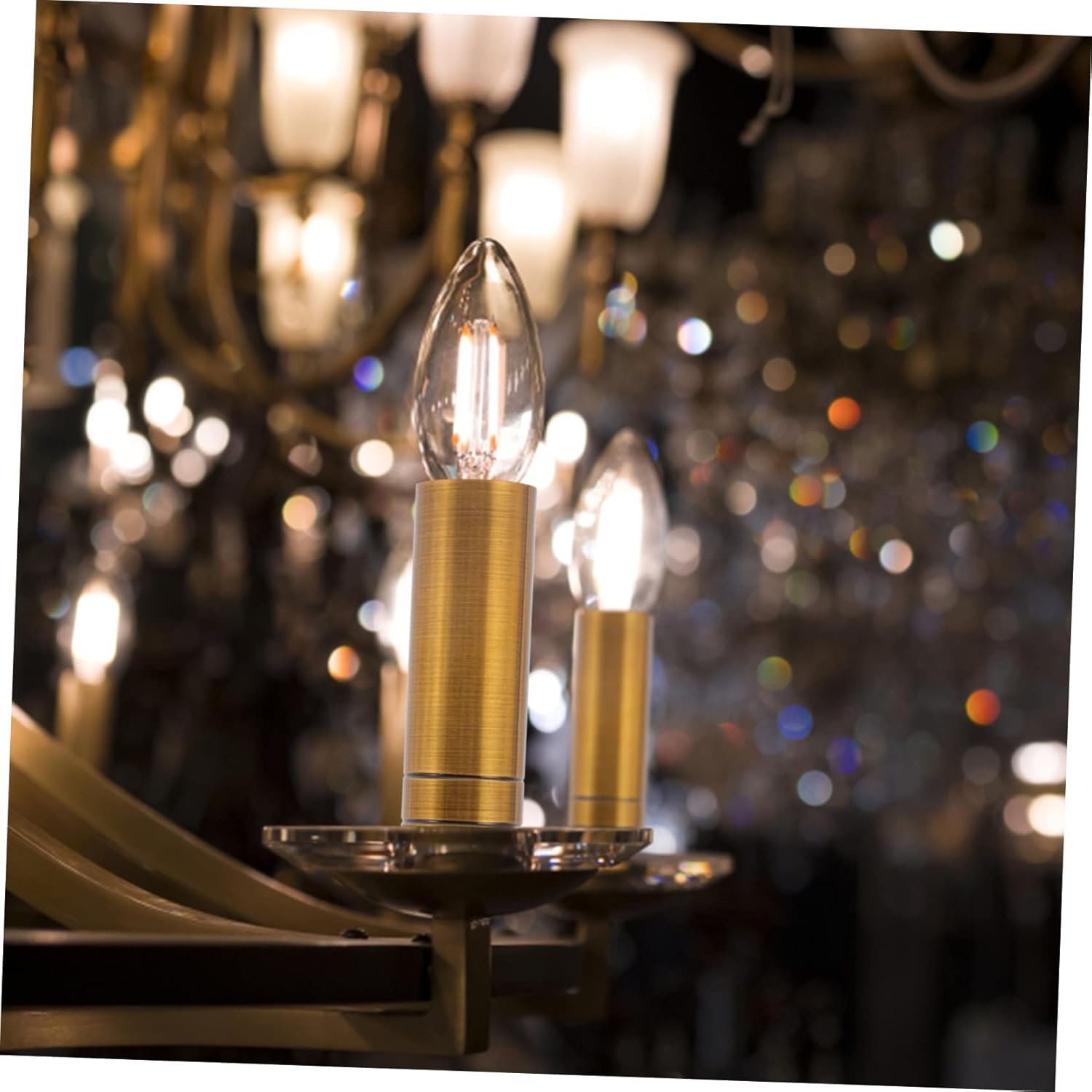 Chandelier Light Base Sleeve Set for DIY Crystal Chandeliers
