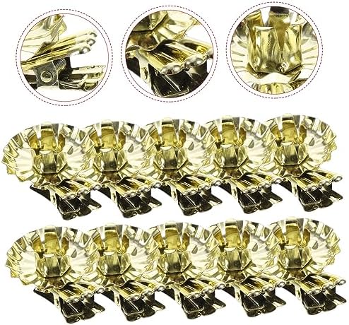 Christmas Candlestick Holder Clip Set for Tree Decor