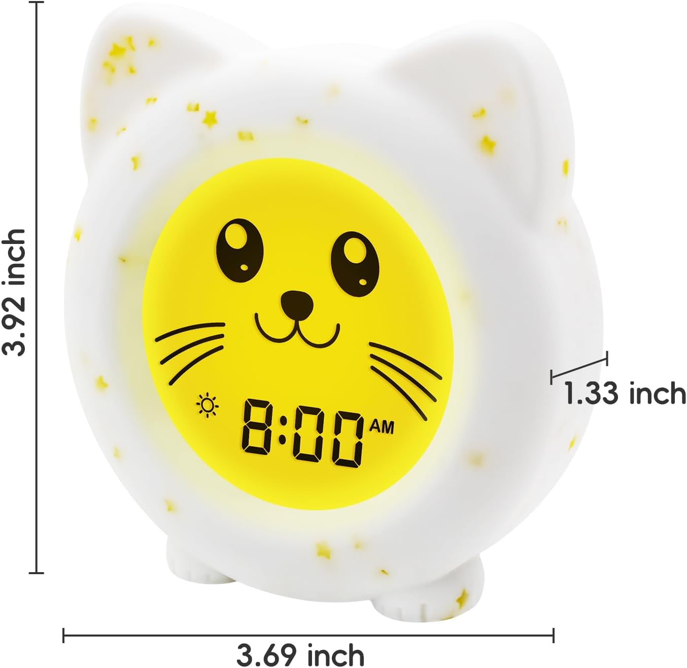 BH Sleep Trainer Clock for Toddler Cute Kids Alarm Clock