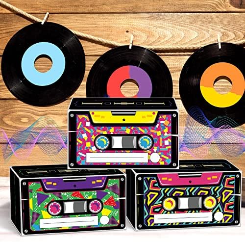 Funrous 12 Pcs 80s 90s Retro Radio Gift Boxes