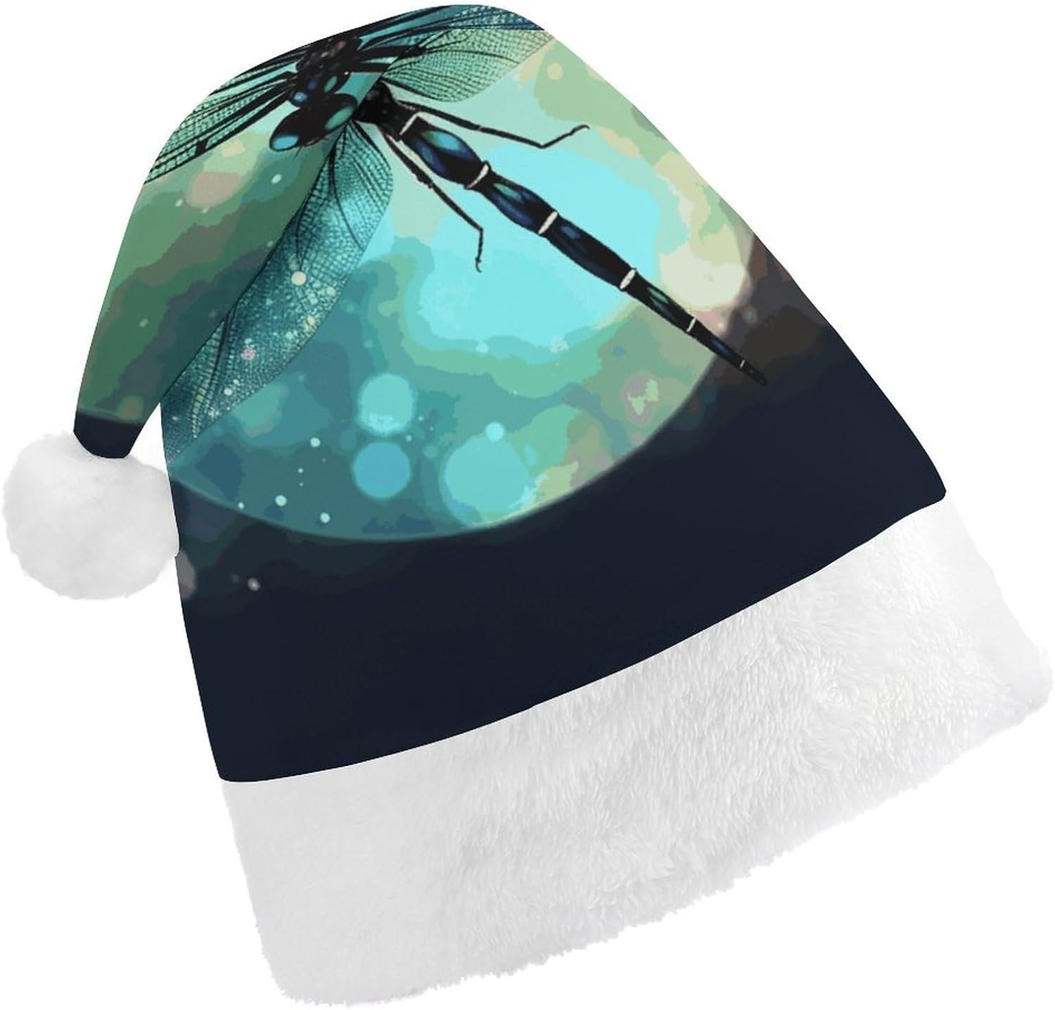 Santa Hat Galaxy Animal Dragonfly Christmas Headwear
