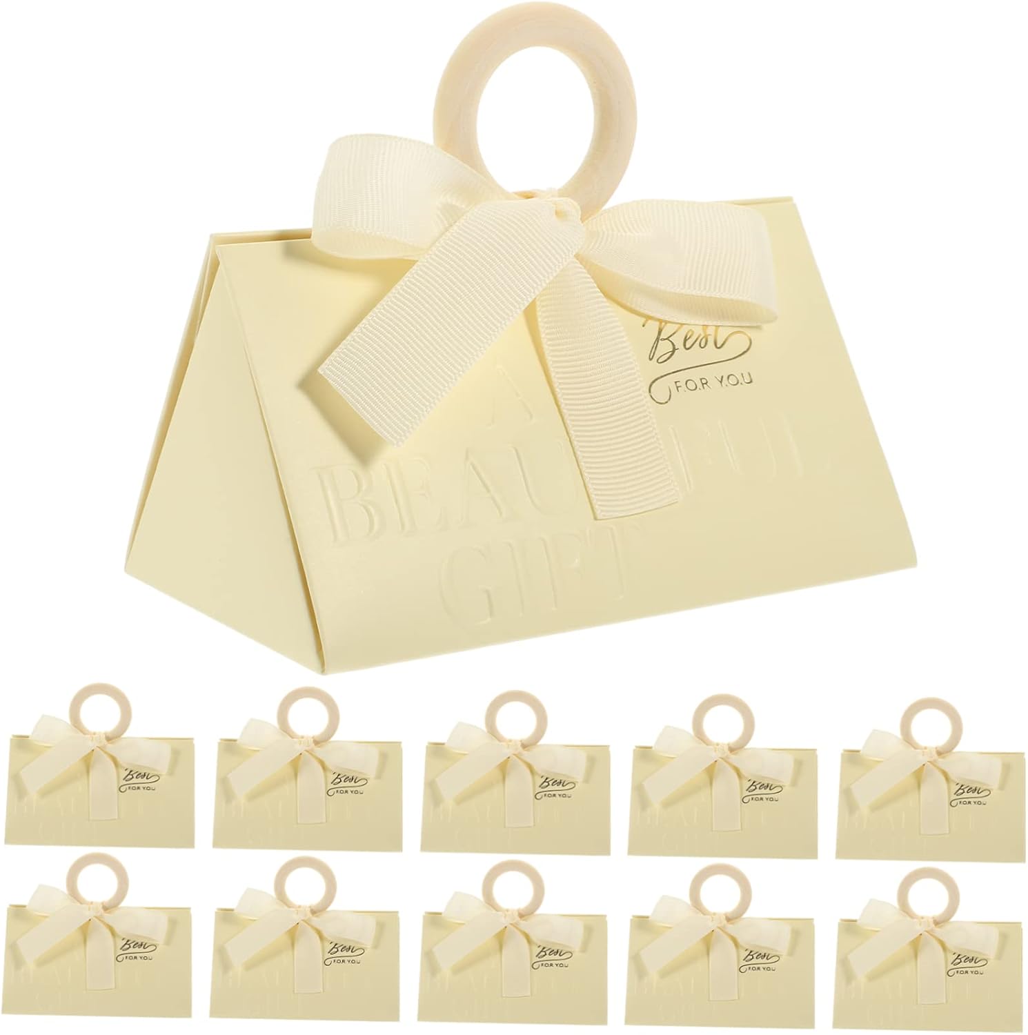 SOESFOUFU 20pcs Unique Wedding Candy Boxes for Party Favors