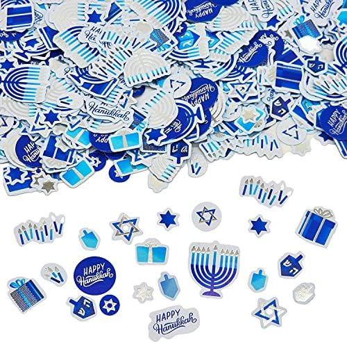 The Dreidel Company Hanukkah Confetti 600 Pieces