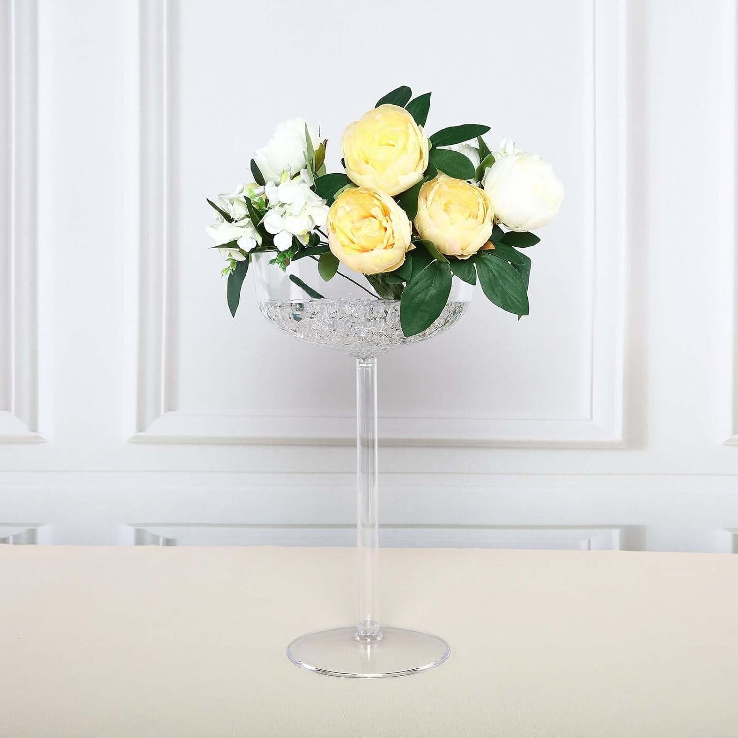 4 Sets Plastic Centerpiece Stand Margarita Cup Decor
