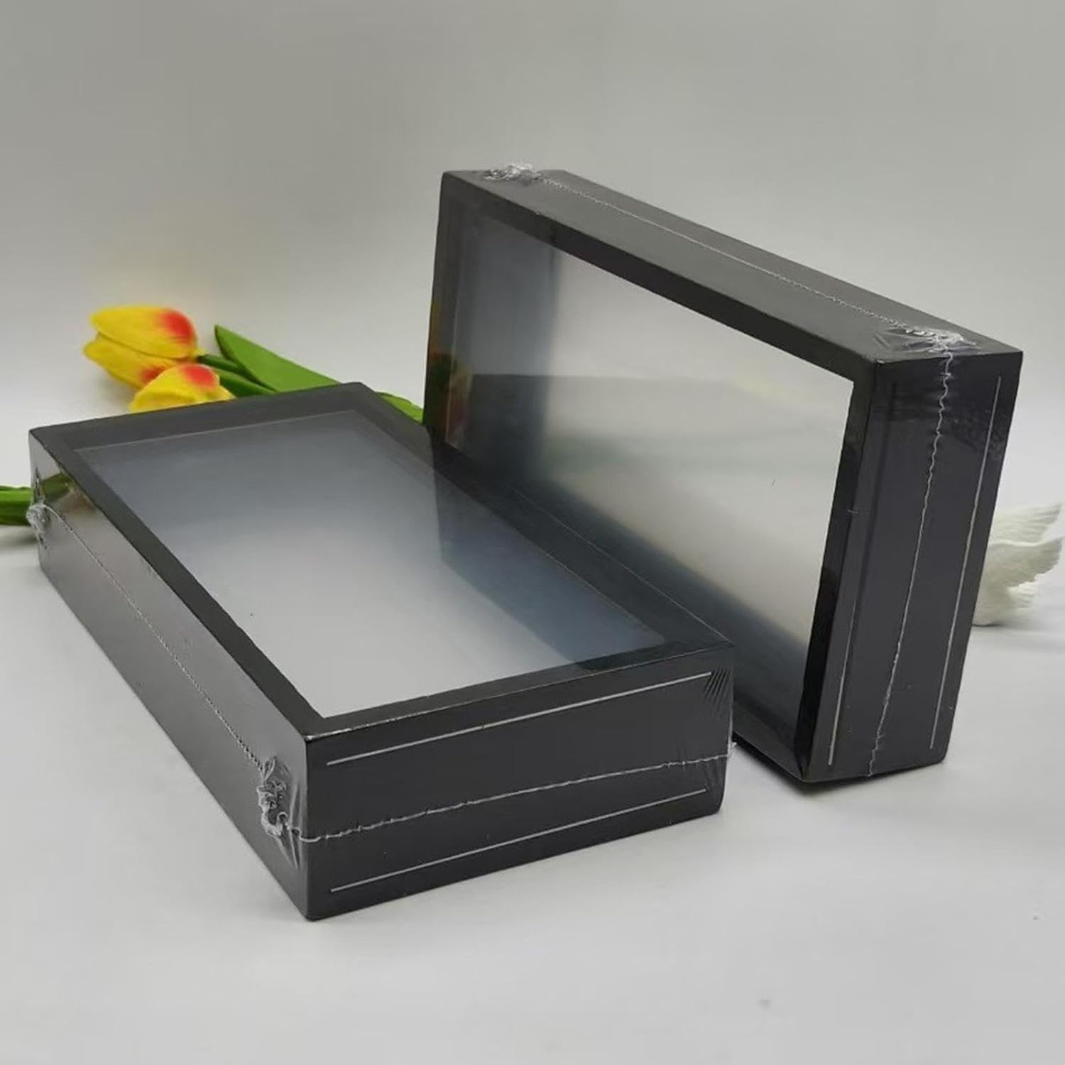 Shadow Box Frame for Dried Flowers and Memorabilia Display