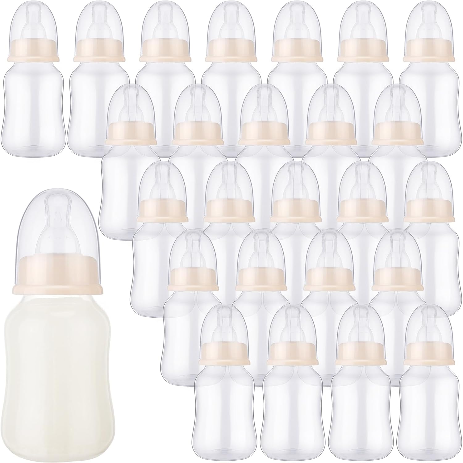 48 Pcs Baby Shower Favors Mini Bottle Gift Set