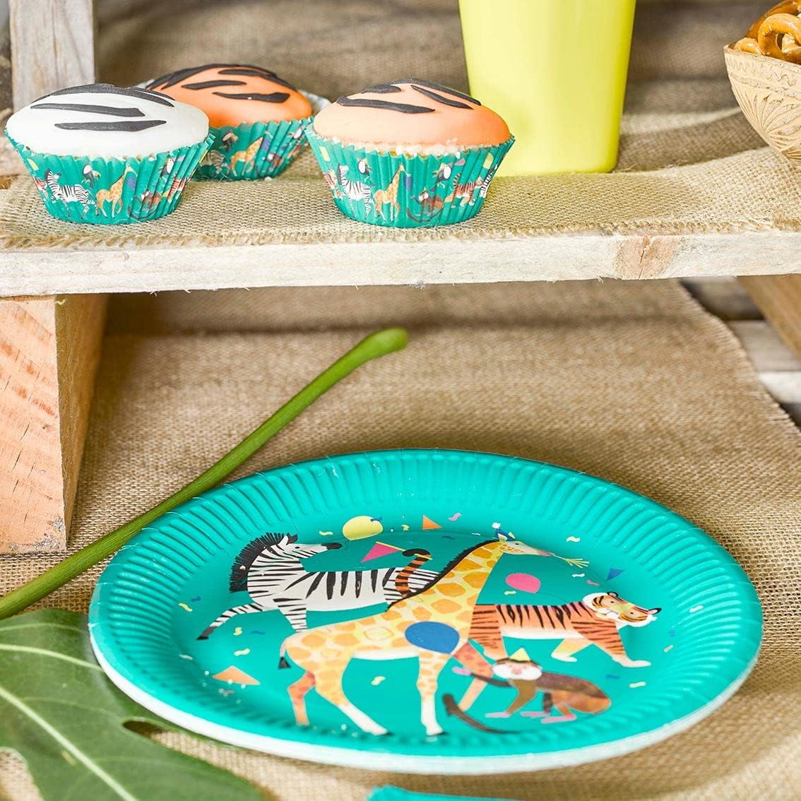 Talking Tables Jungle Themed Napkins 20 Pack