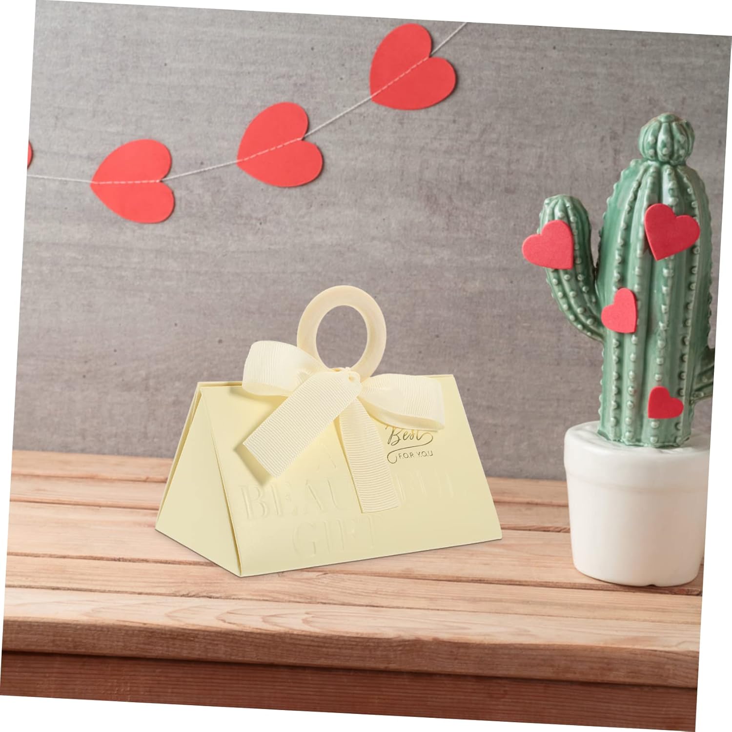 SOESFOUFU 20pcs Unique Wedding Candy Boxes for Party Favors