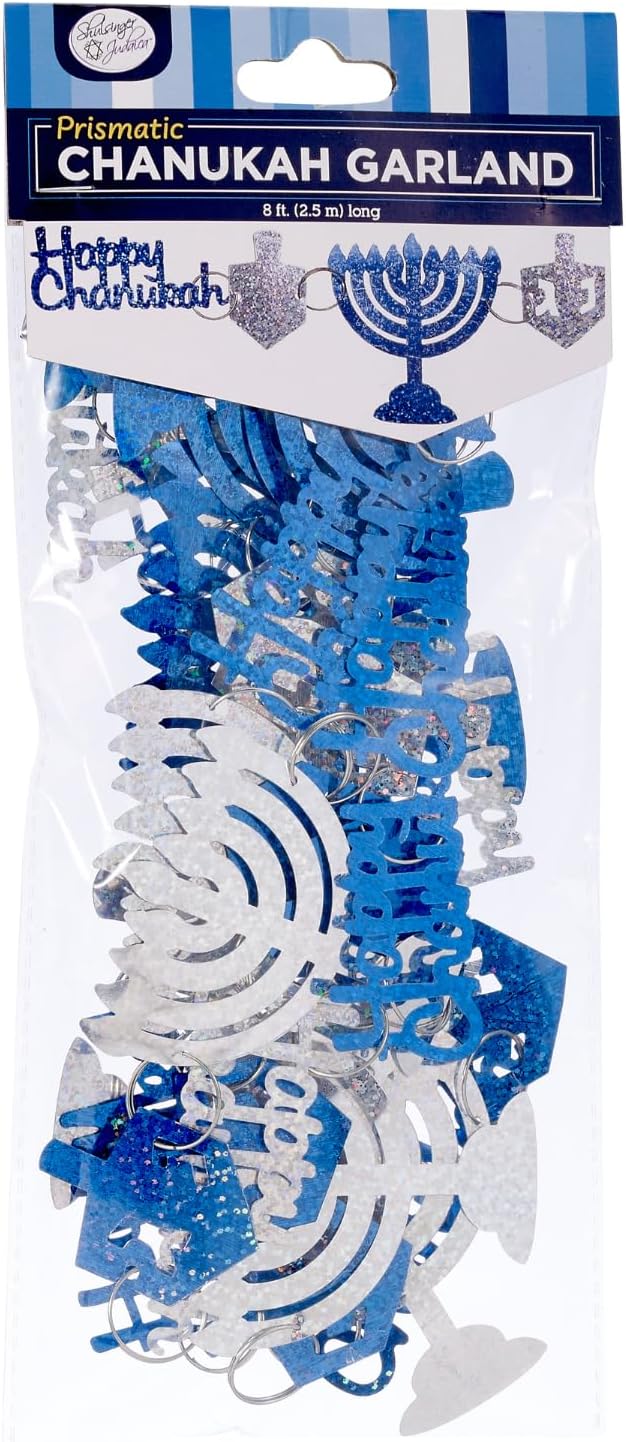 Rite Lite Hanukkah Garland 8 Feet Long