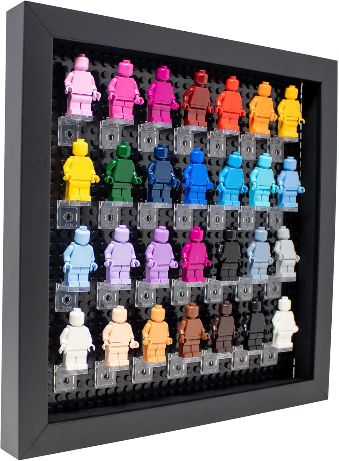 10x10 Black Wood Shadow Box for Block Figures