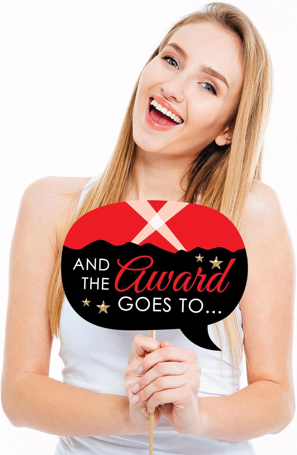 Big Dot of Happiness Red Carpet Party Props - 20 Pieces