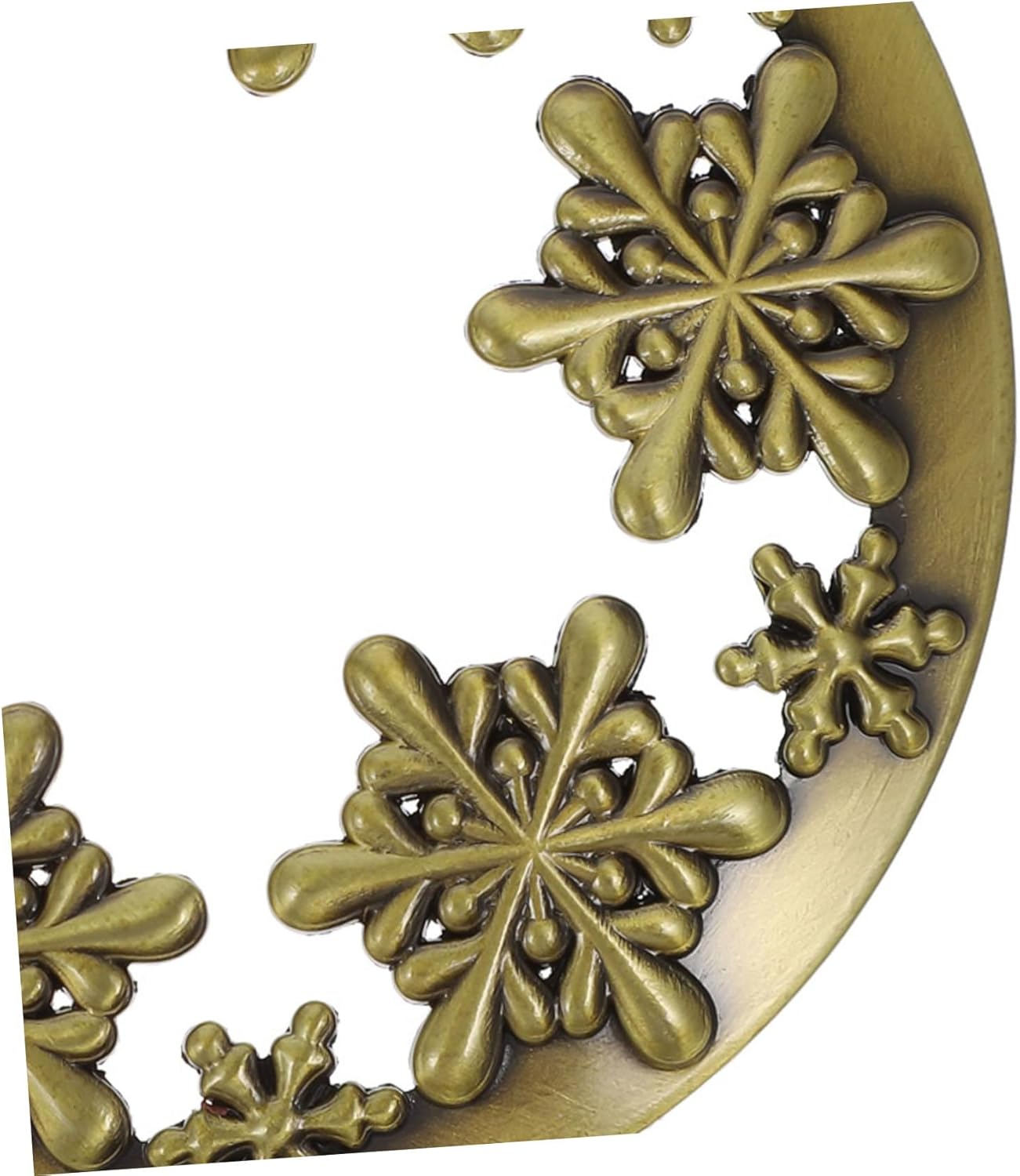 ARTIBETTER Christmas Candle Jar Cover Zinc Alloy Decorative Lid