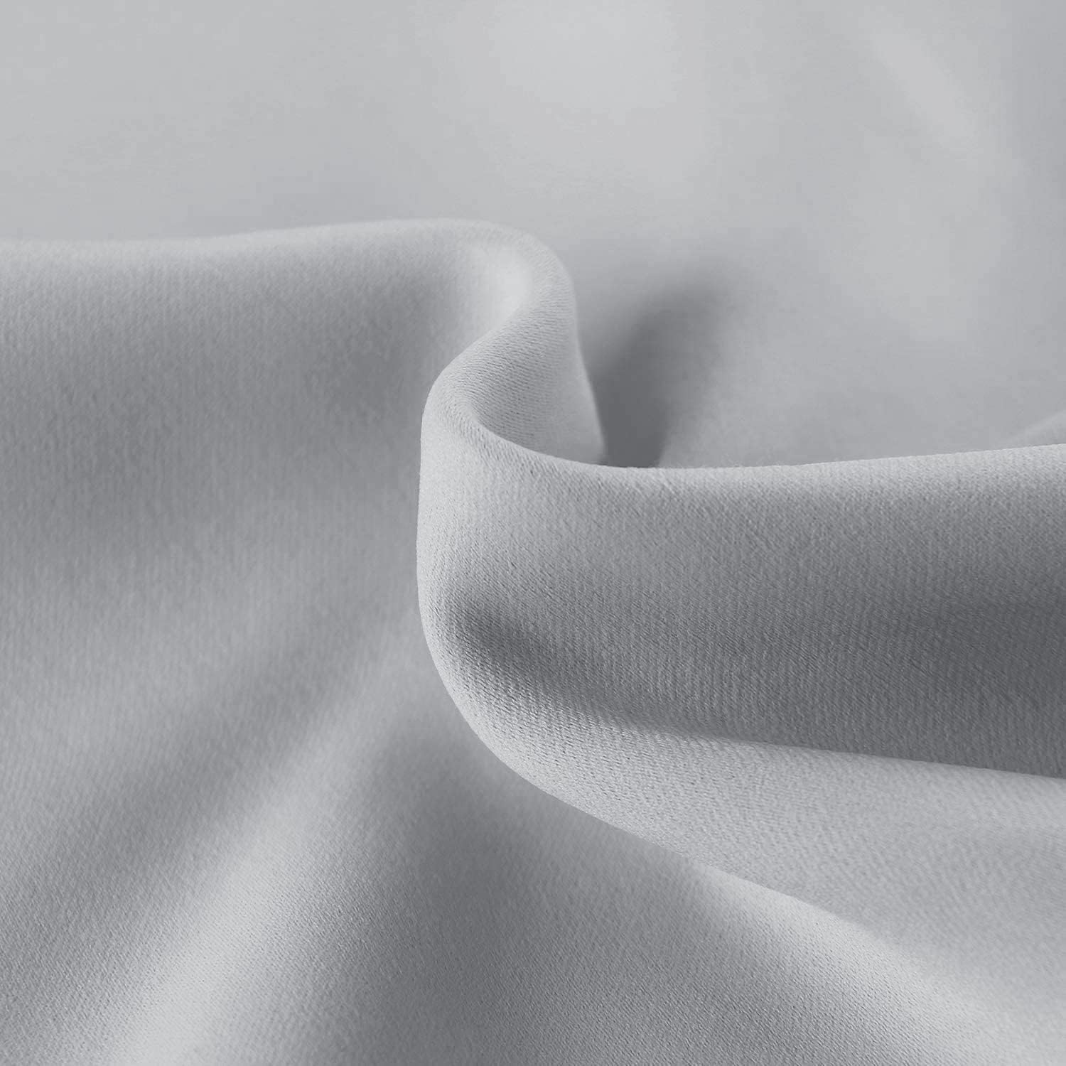 Hiasan Valance Curtains Silver Grey 52x18 1 Panel