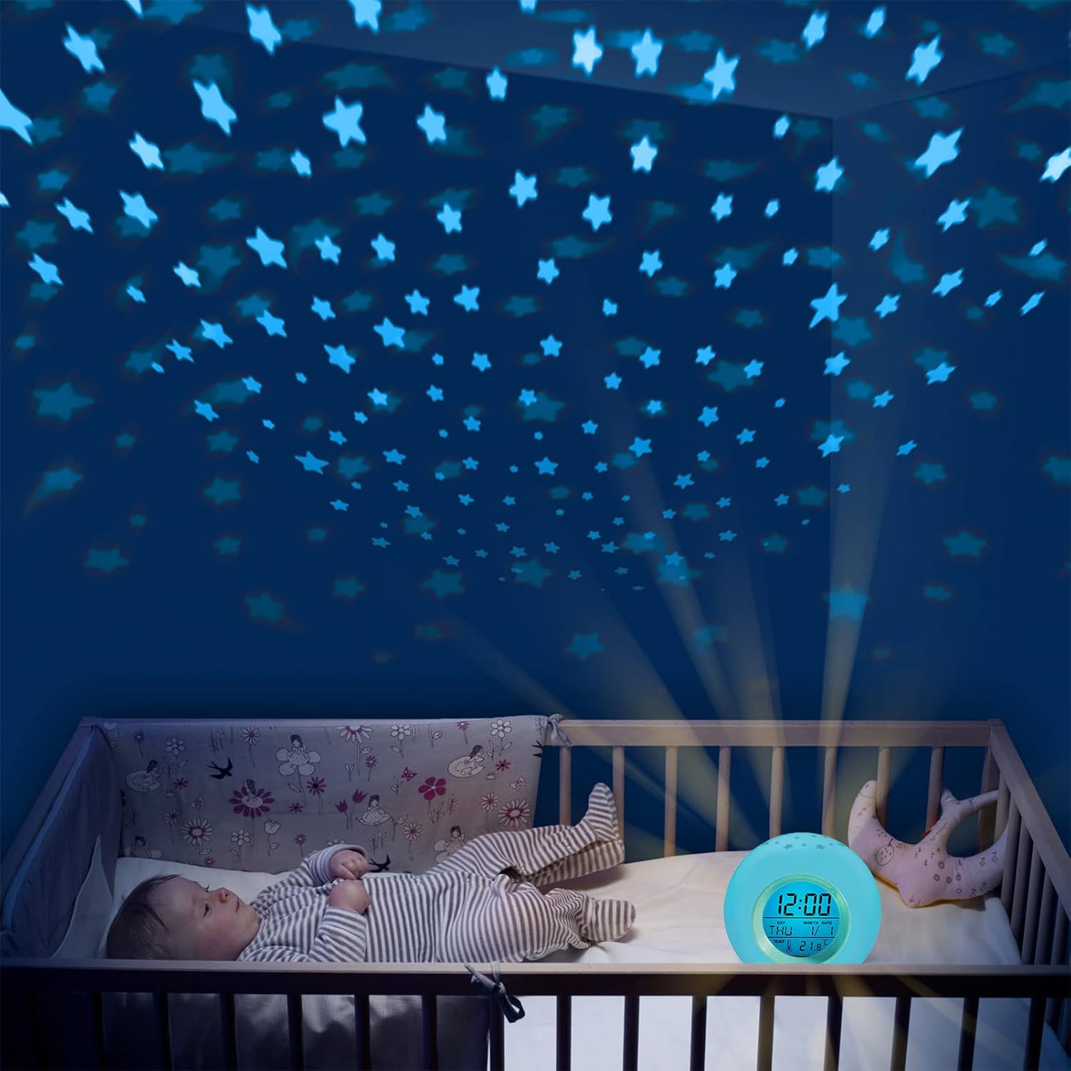 Tarklanda Color Changing Alarm Clock for Kids