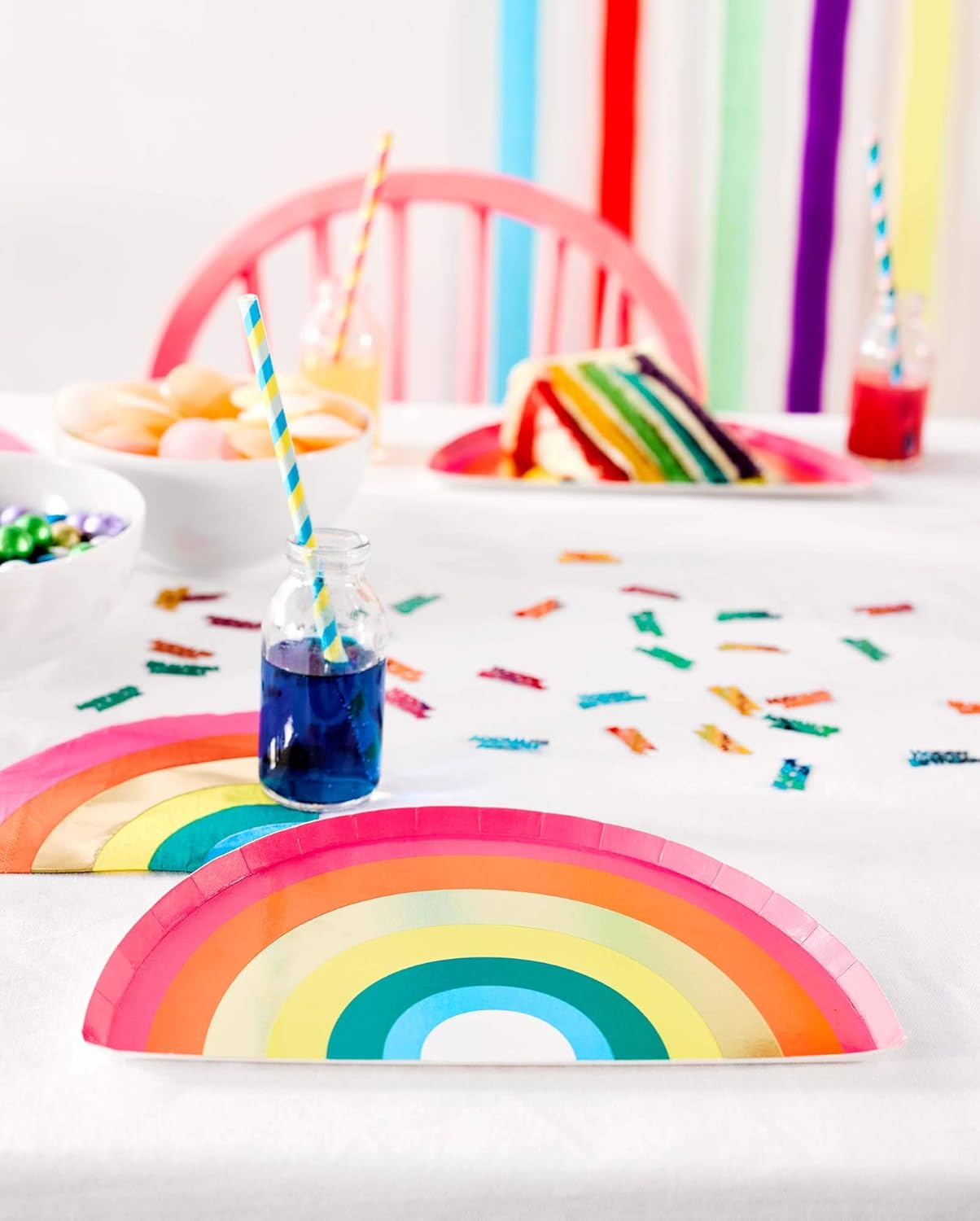 Talking Tables Rainbow Shaped Napkins Pack of 16 Gold