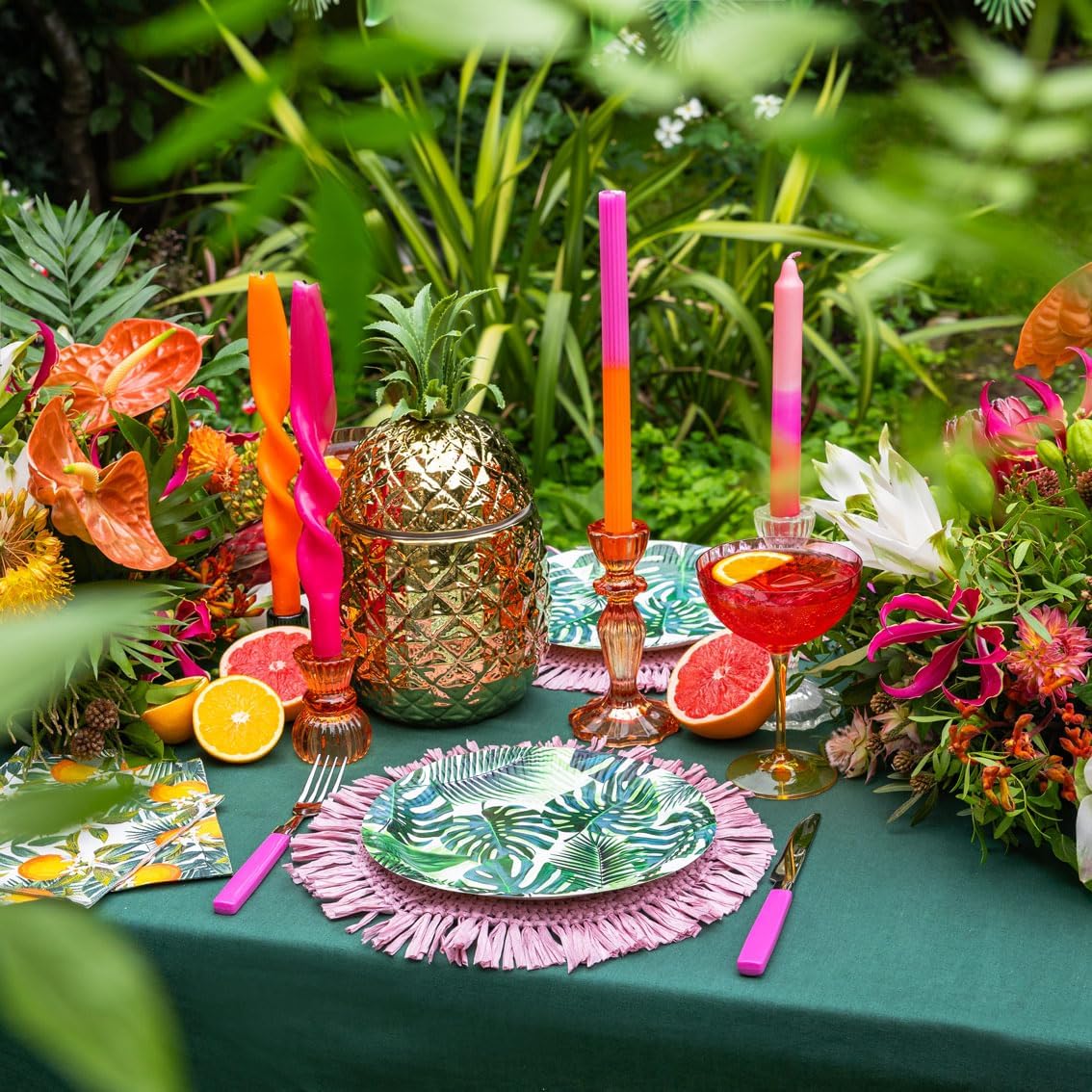 Talking Tables Pack of 20 Tropical Cocktail Napkins