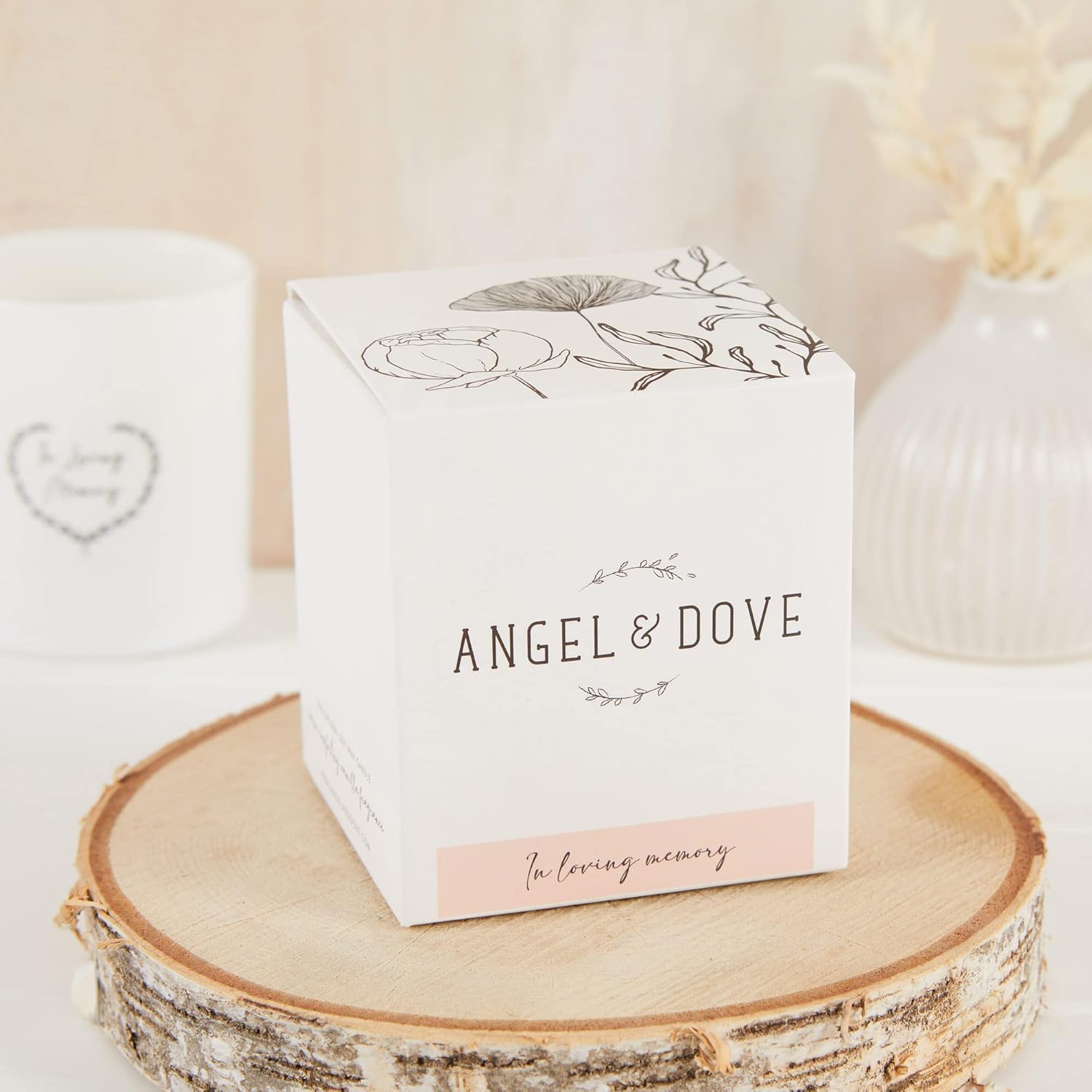 ANGEL DOVE Luxury In Loving Memory Soy Wax Candle