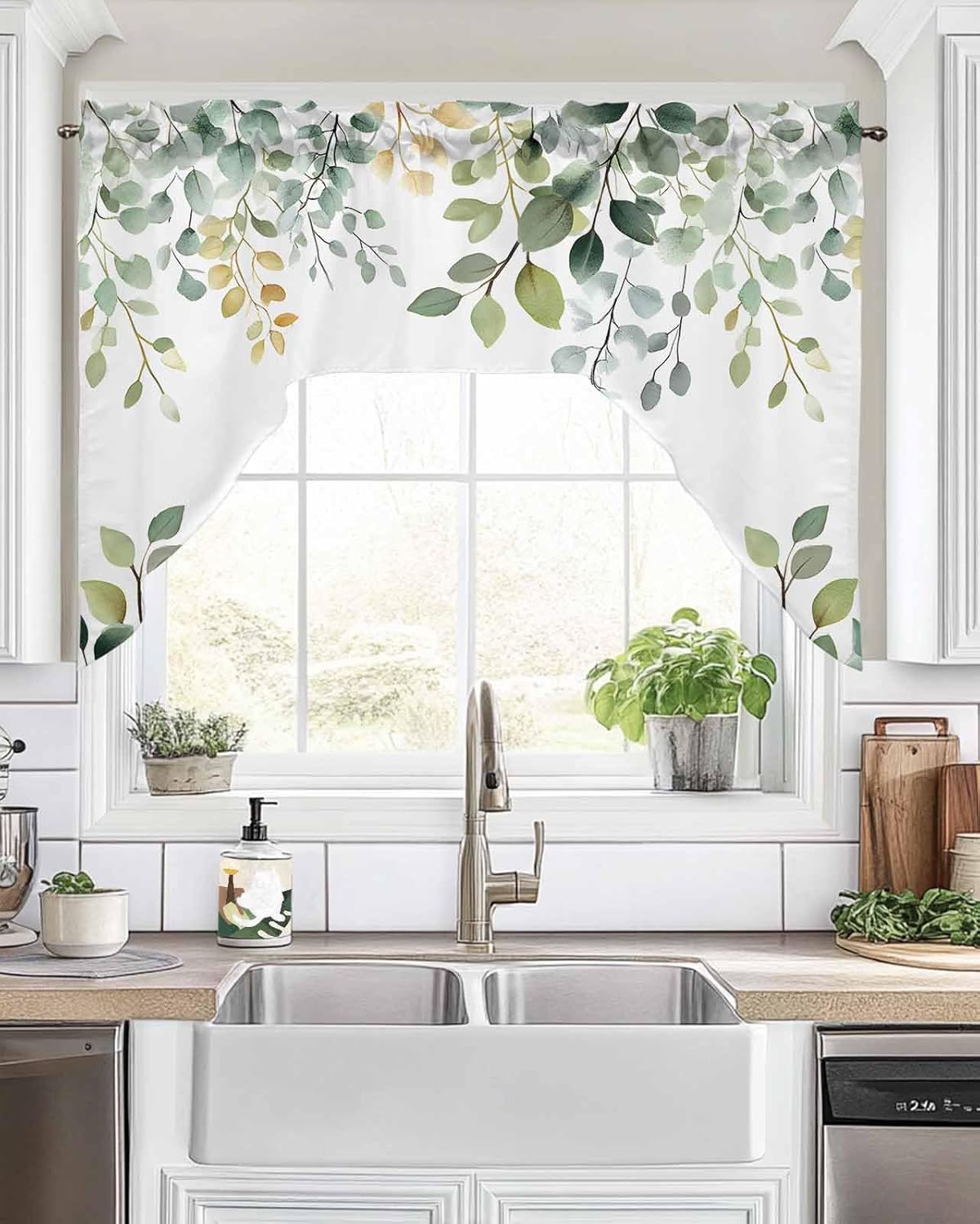 56x36 Inch Swag Valance for Windows