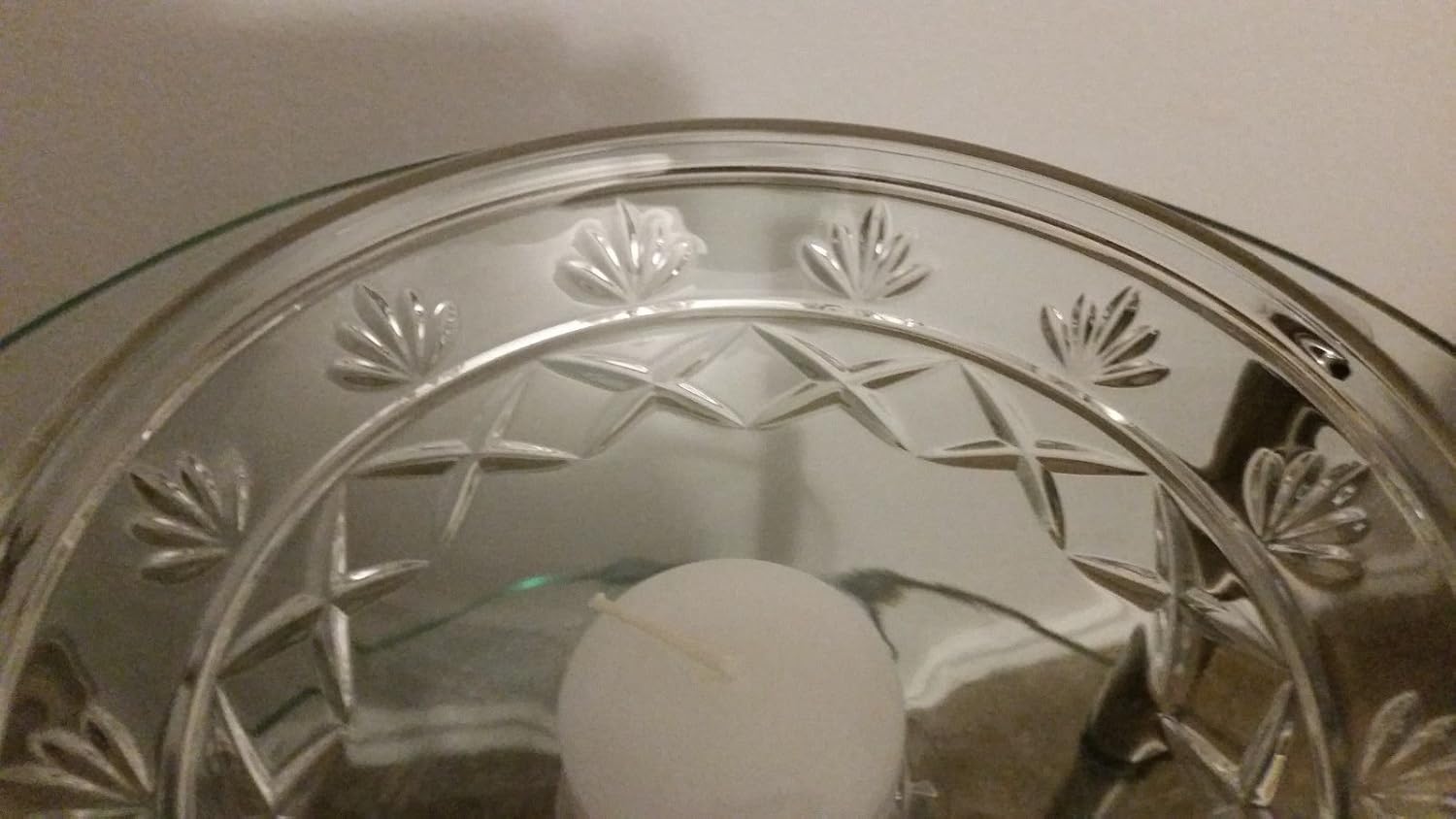Waterford Nib Crystal 8 Inch Candle Floater