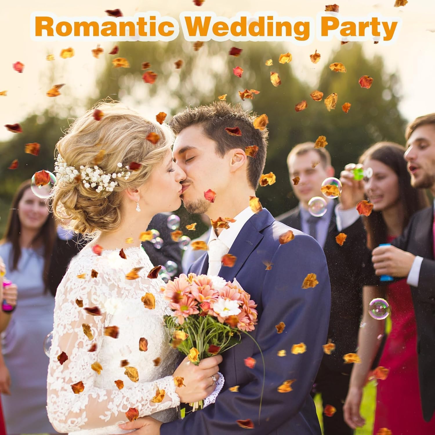 20 Pack Biodegradable Confetti Petals Real Dried Rose Petals Wedding Send Off