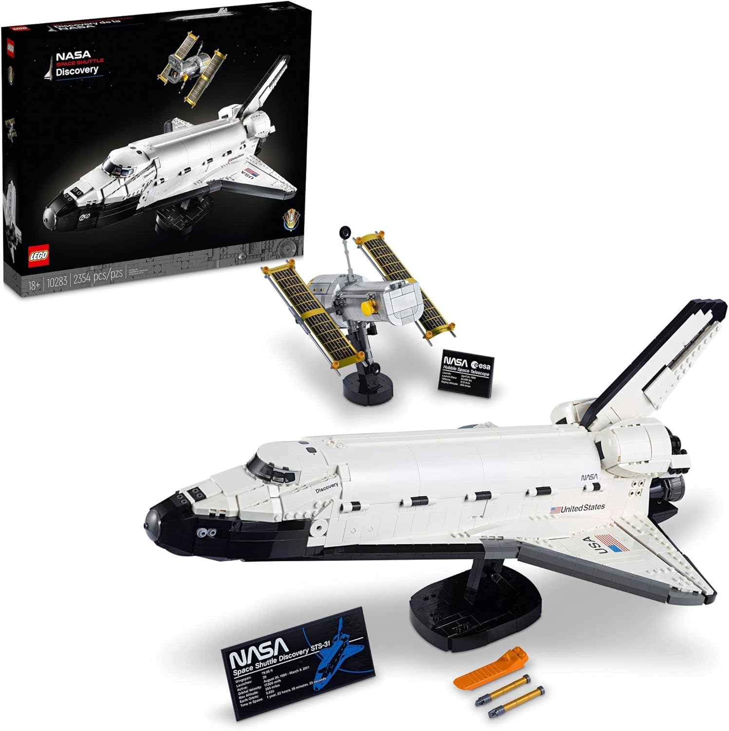 LEGO Icons NASA Space Shuttle Discovery 10283 Building Set