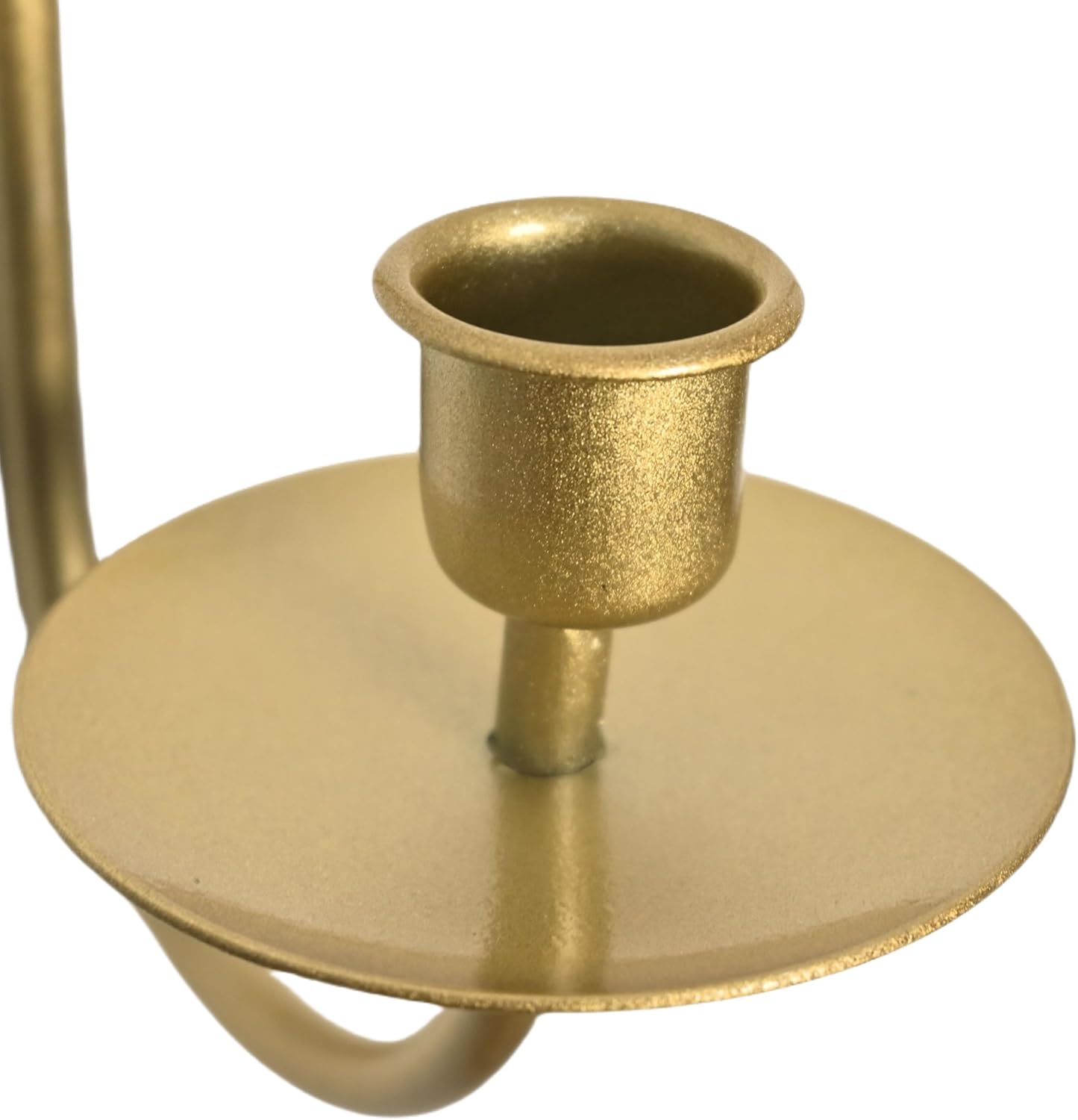 Remenna Metal Candle Sconce Holder Set of 2 Gold