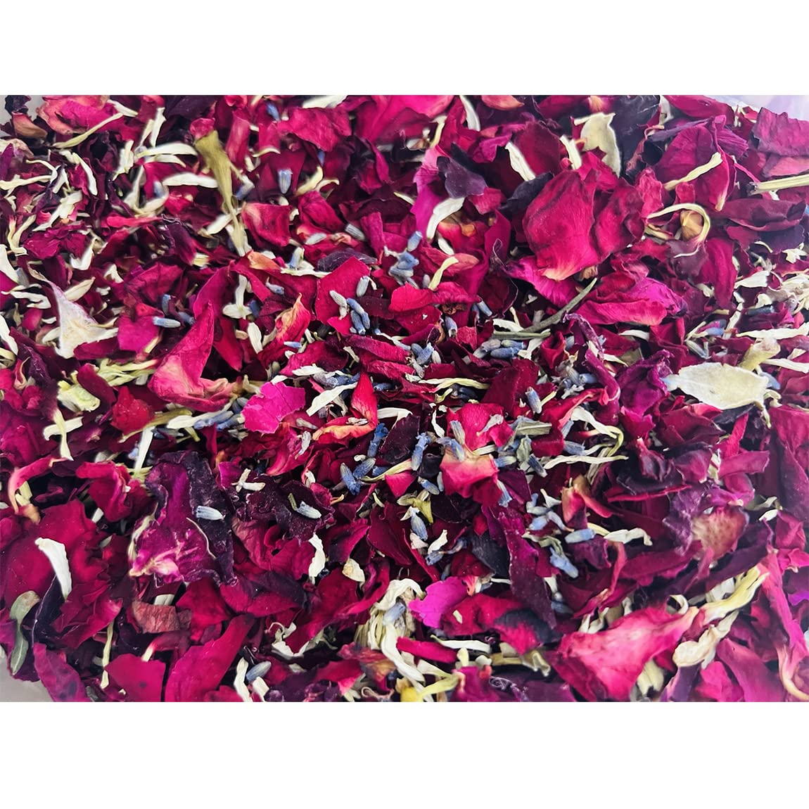 TooGet Wedding Confetti Dried Flower Petals 115g Red Roses