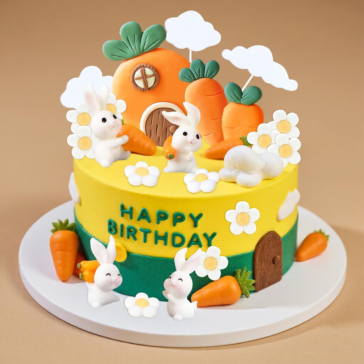 Knana Bunny Cake Decorations 23Pcs Set