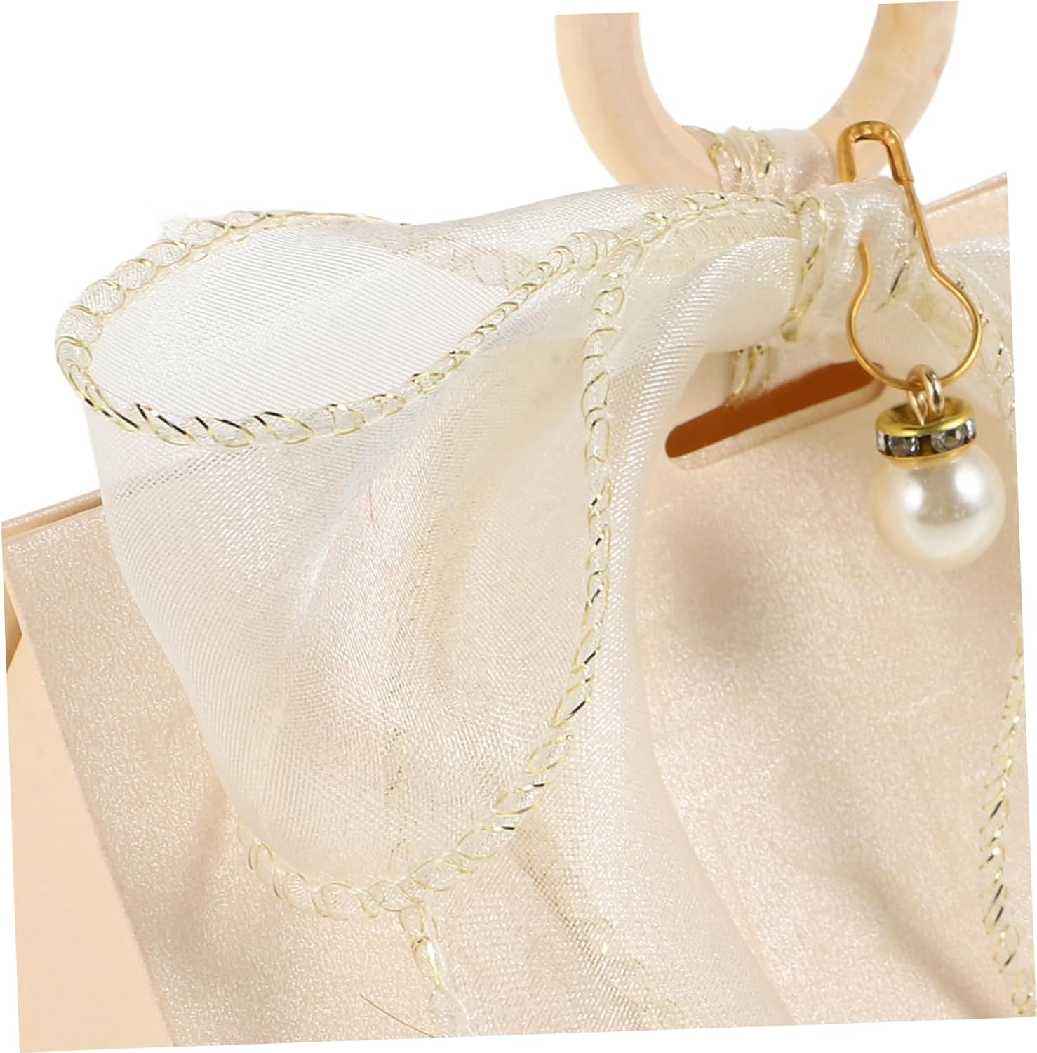 Minkissy 10pcs Wedding Favor Boxes with Handle and Ribbon