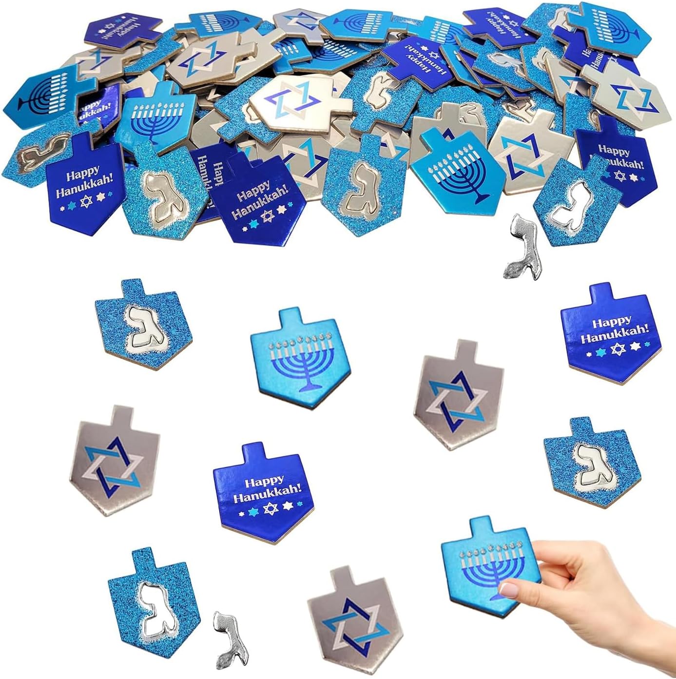 The Dreidel Company Hanukkah Table Confetti