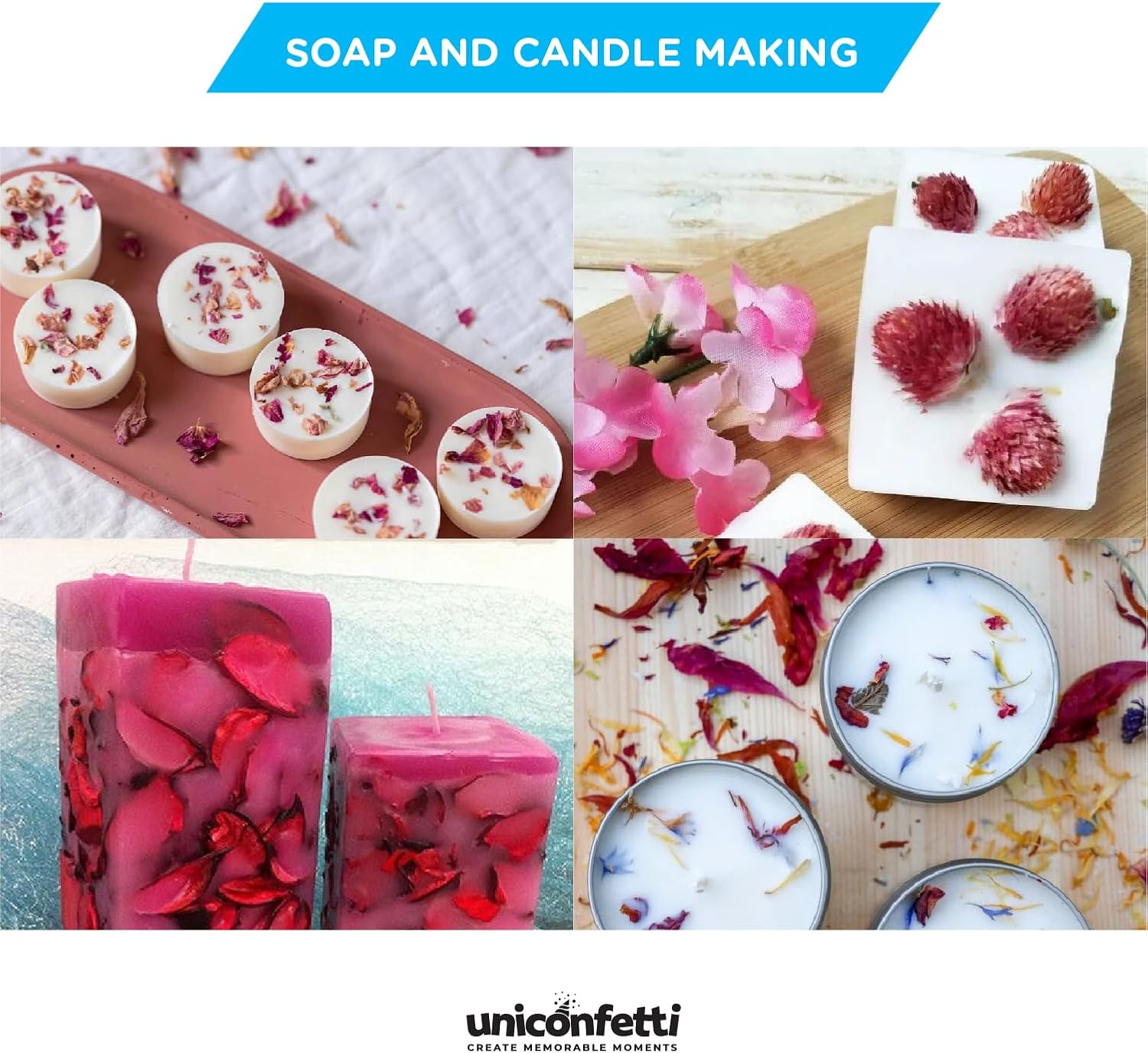 Dried Red Peony Confetti - Biodegradable Wedding Decor