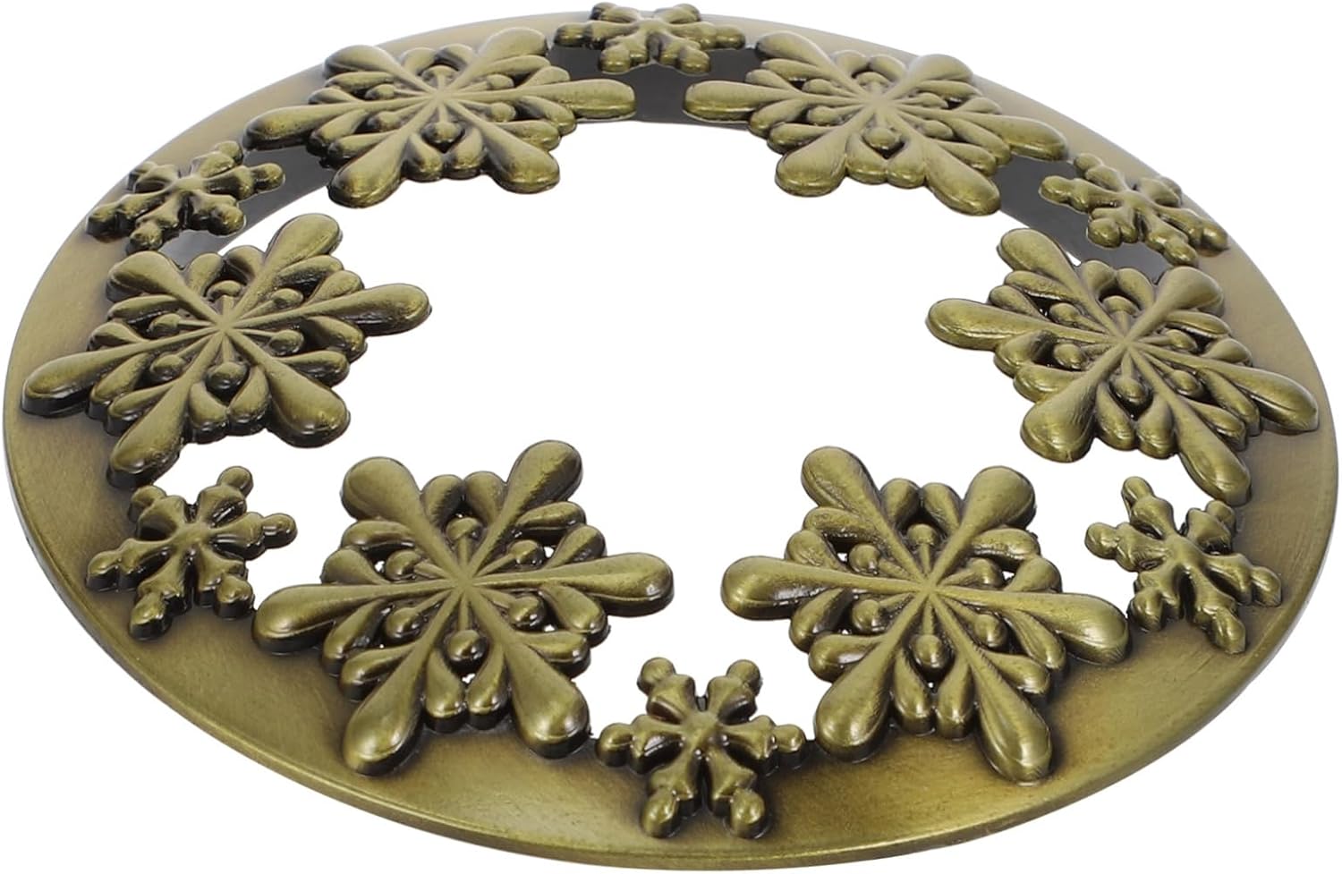 Generic Christmas Candle Jar Lid with Snowflake Design