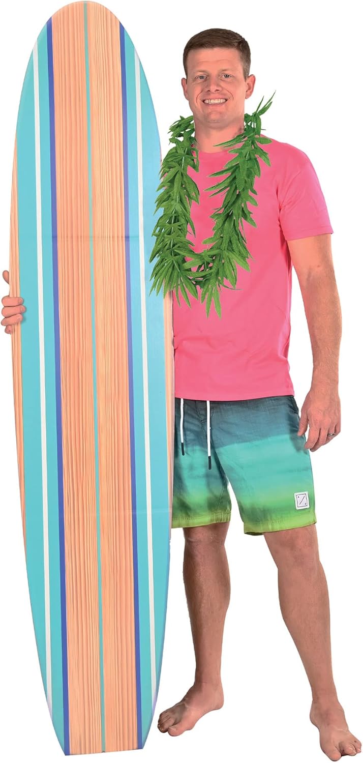 Beistle Tropical Fern Leaf Leis 6 Piece Set