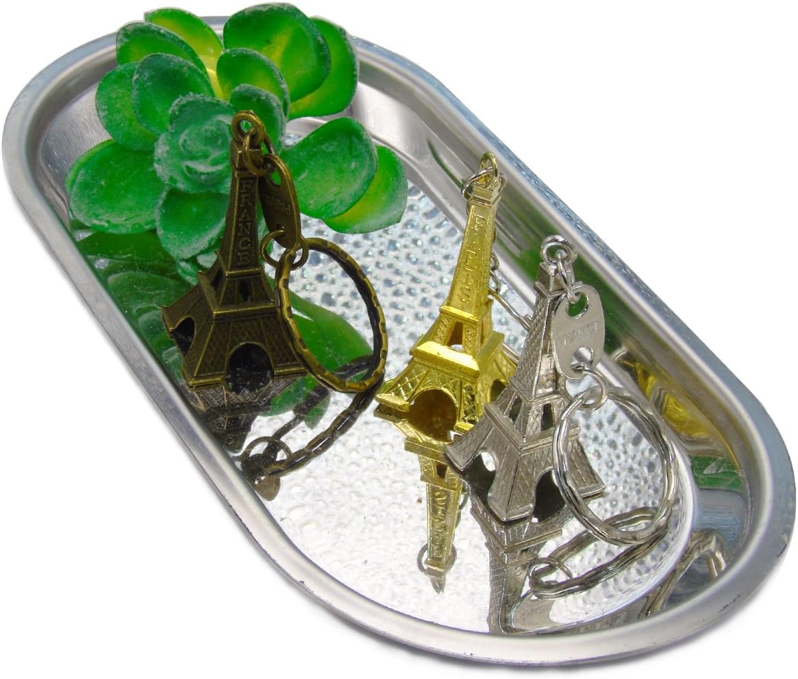 Ceeyali 21 Pcs 5cm Metal Eiffel Tower Decor