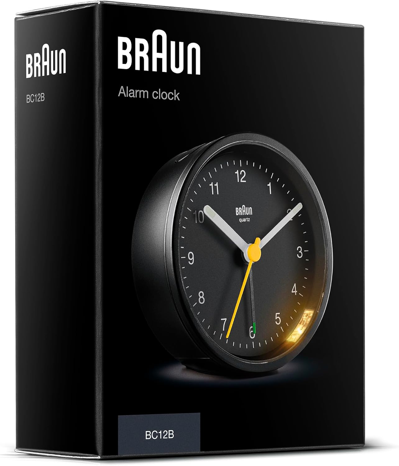 Braun Classic Analogue Alarm Clock with Snooze and Light