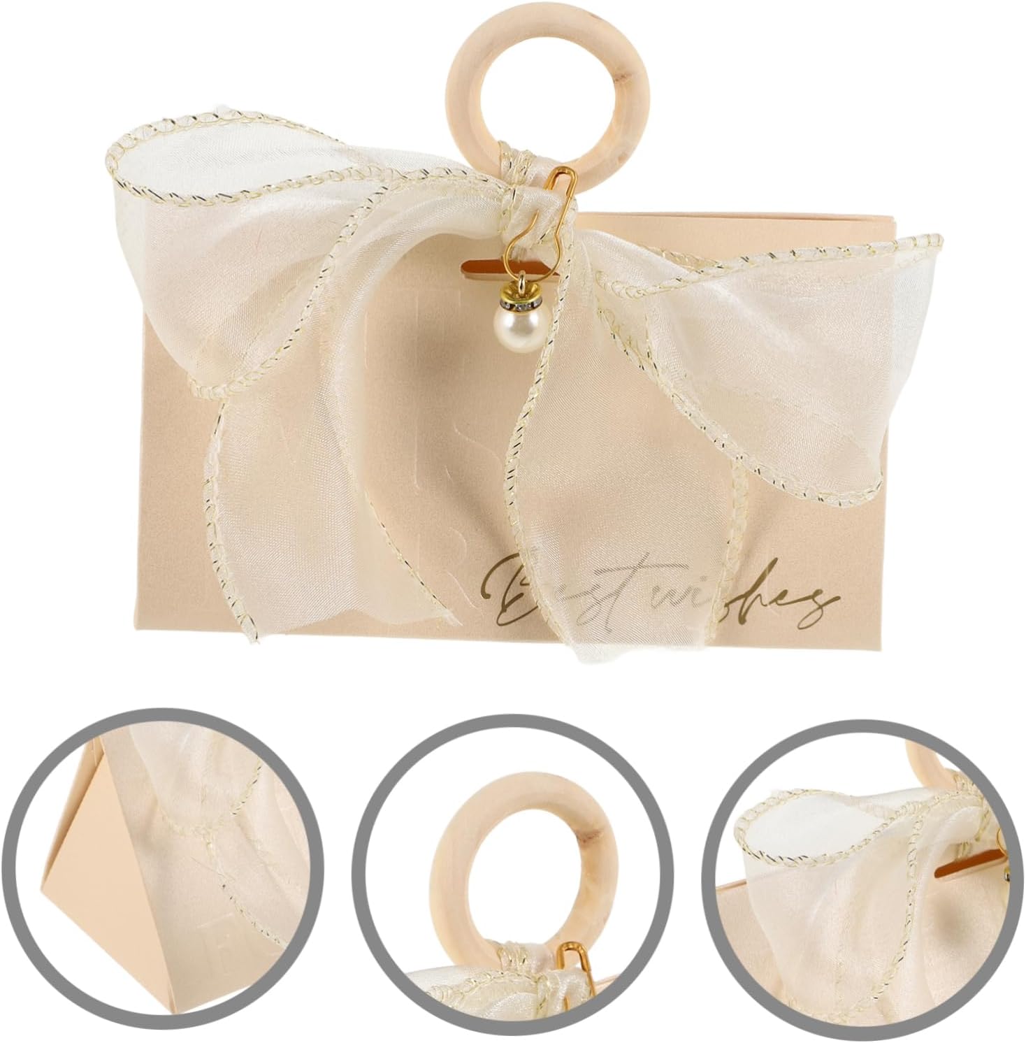 FOMIYES 10pcs Wedding Favor Boxes with Handles