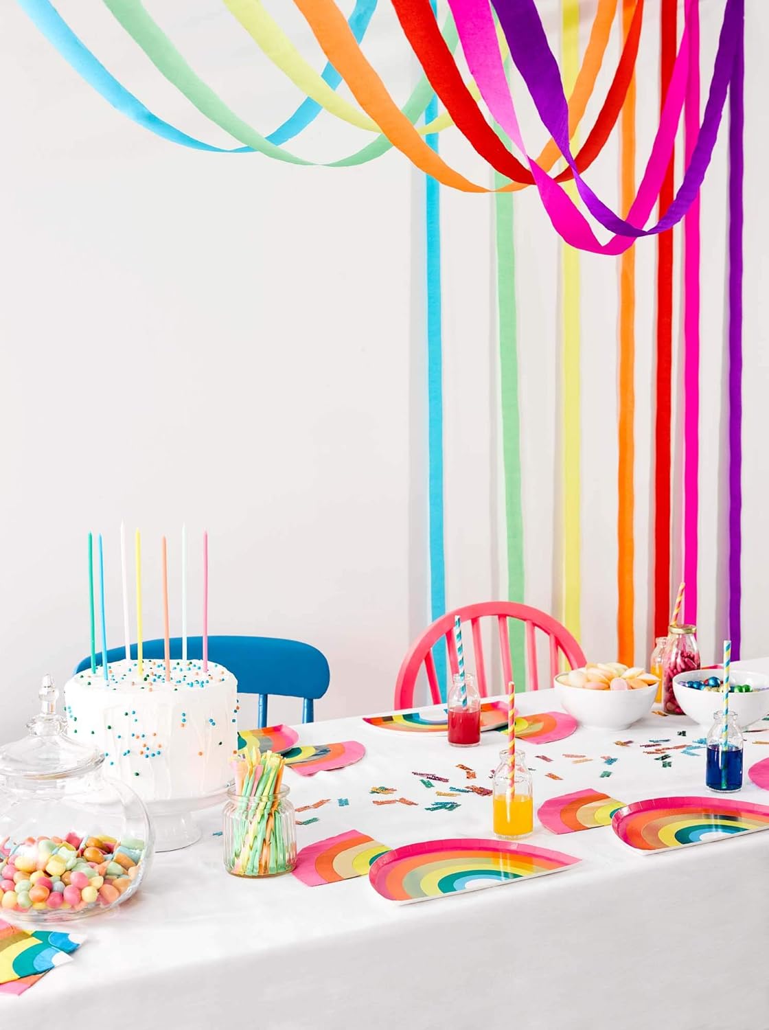 Talking Tables Rainbow Shaped Napkins Pack of 16 Gold