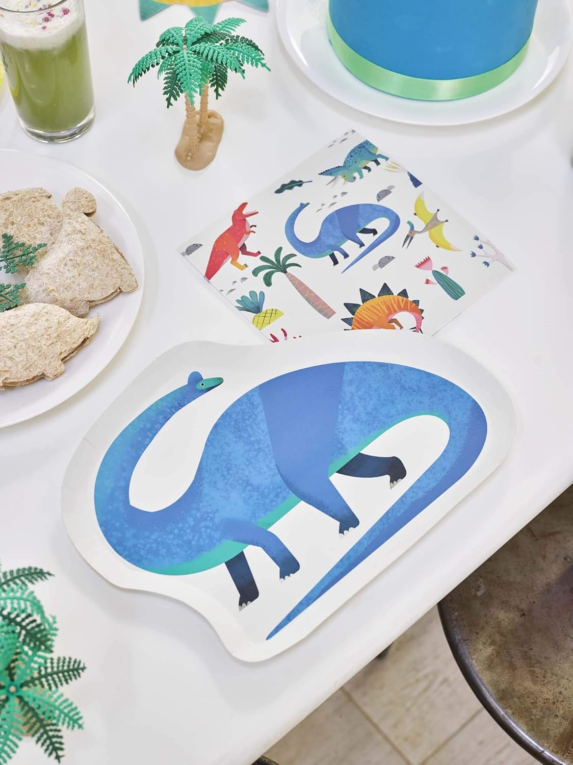 Talking Tables Dinosaur Paper Napkins 13x13 20Pk