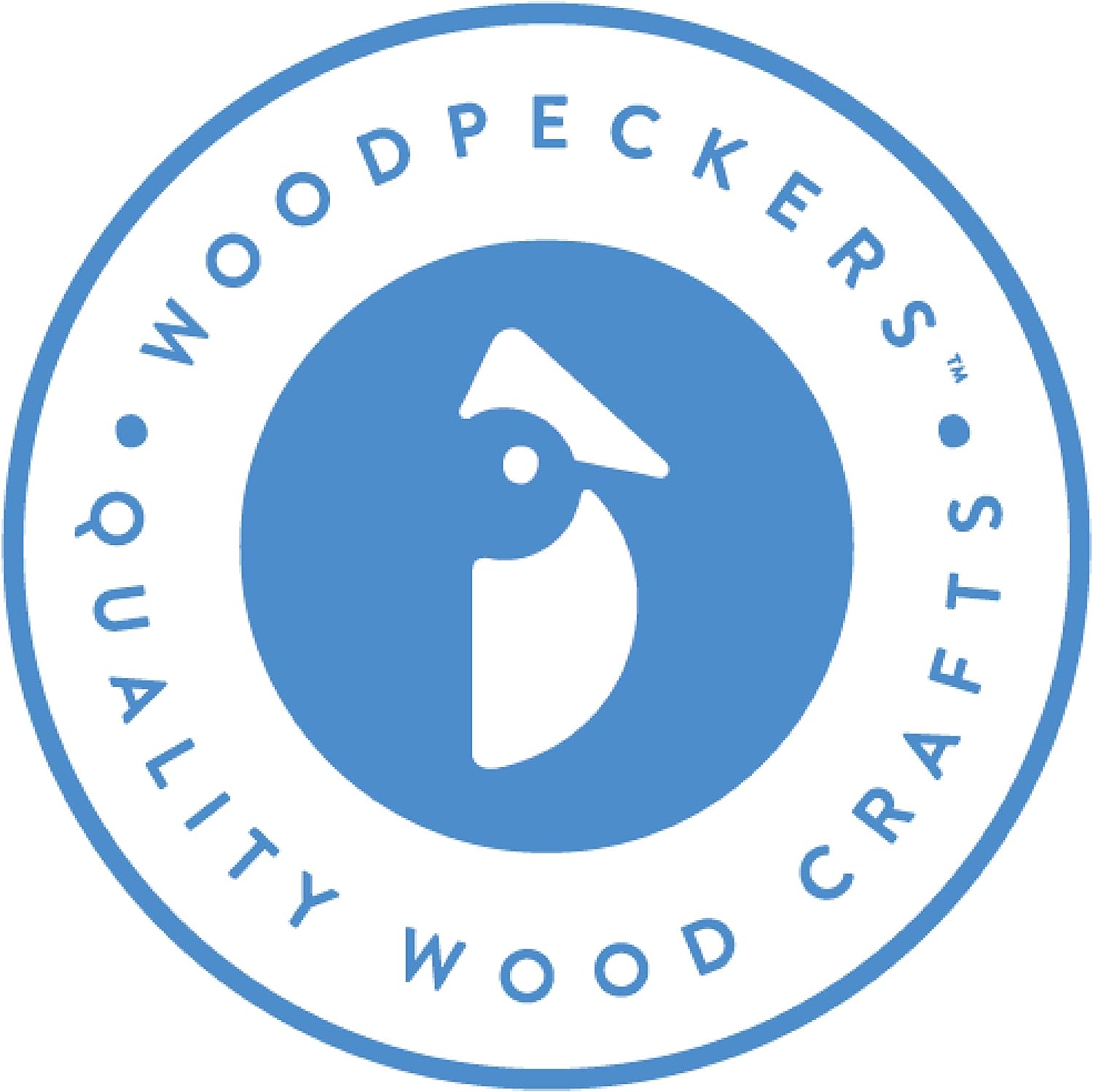 Woodpeckers Unfinished Wood Finials - 35 Inch Pack of 6