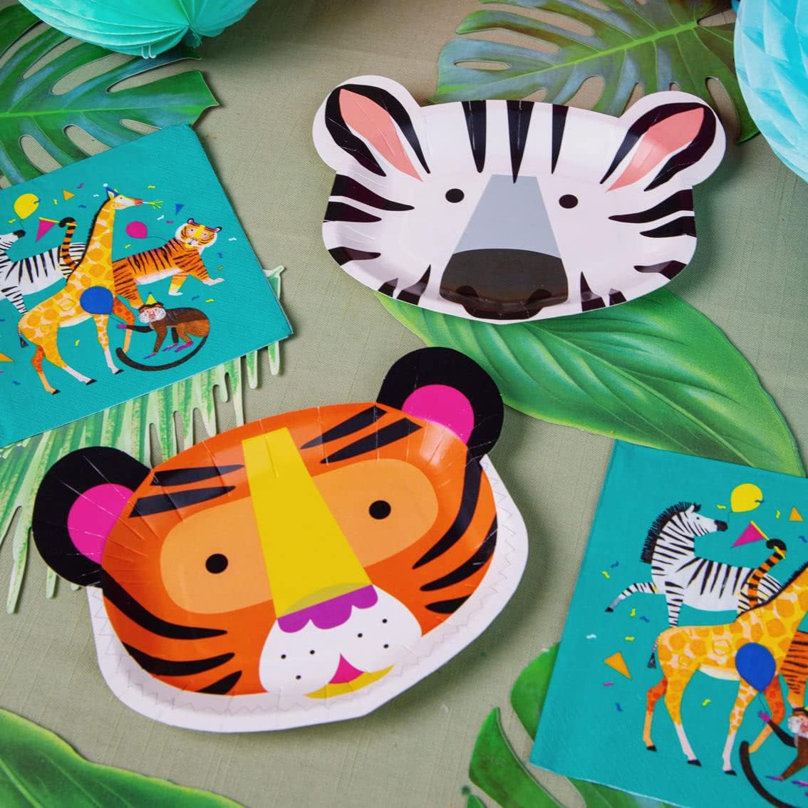 Talking Tables Jungle Themed Napkins 20 Pack