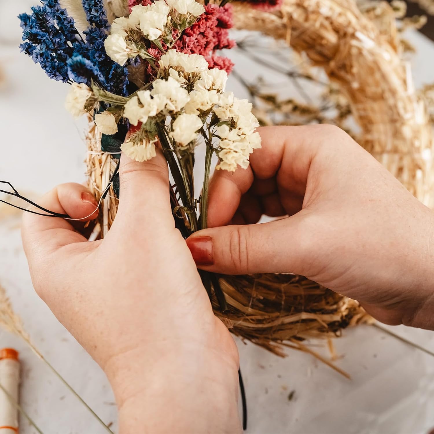 PATIKIL Pressed Dried Flowers for DIY Crafts Decor