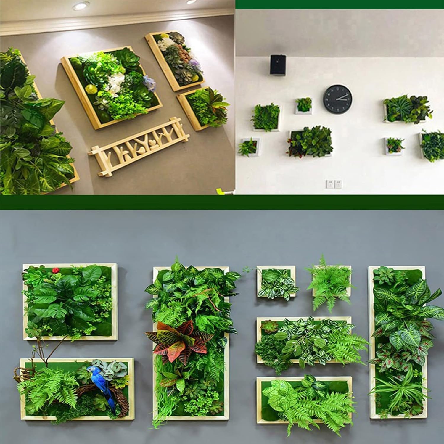 Artificial Boxwood Hedge Privacy Screen for Home Decor