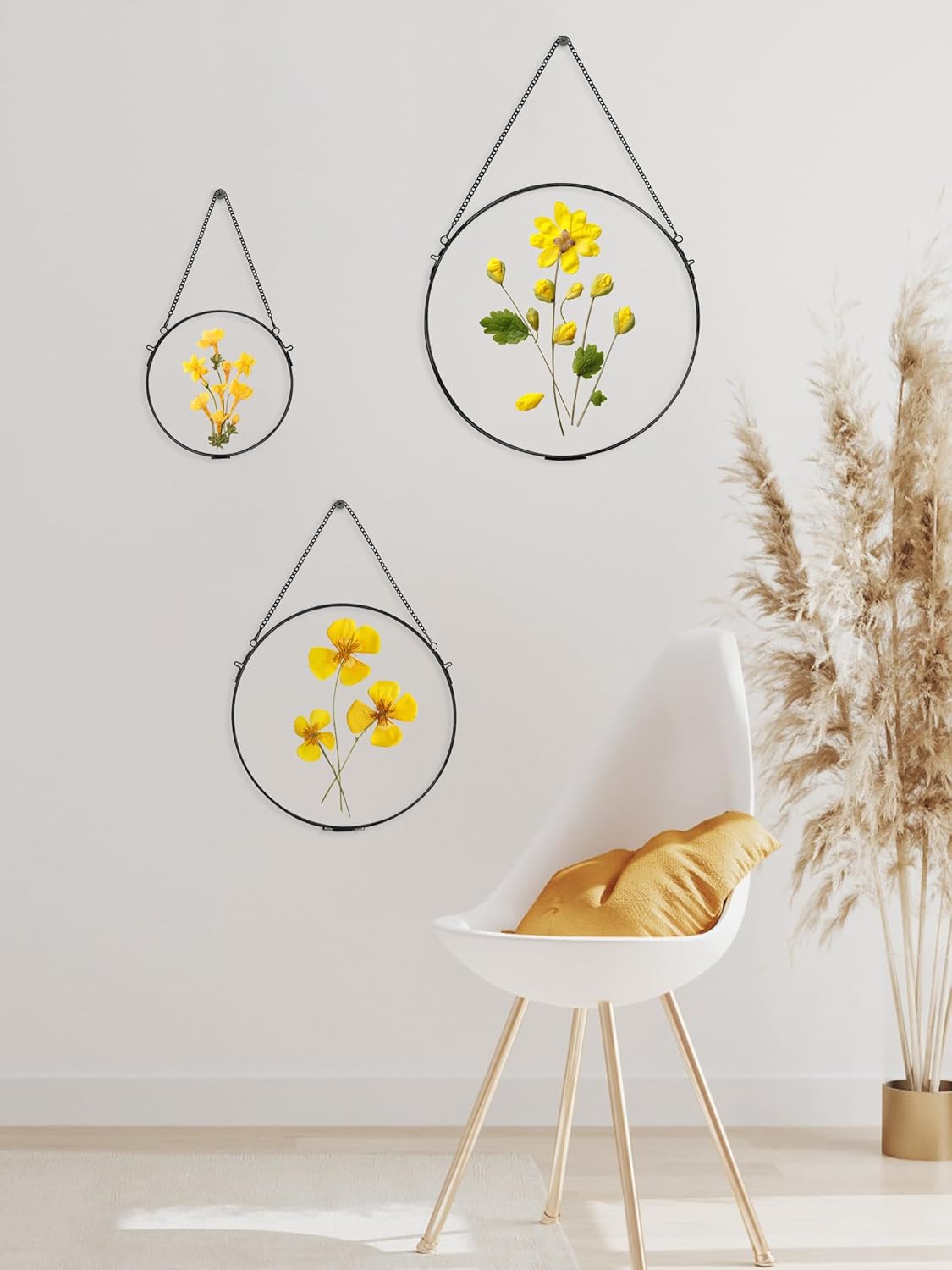 REDHUGO Brass Floating Frame for Pressed Flowers