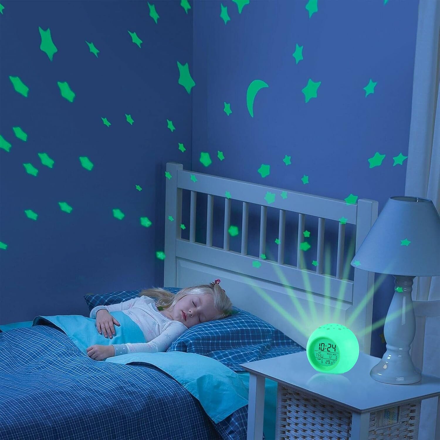 Tarklanda Color Changing Alarm Clock for Kids