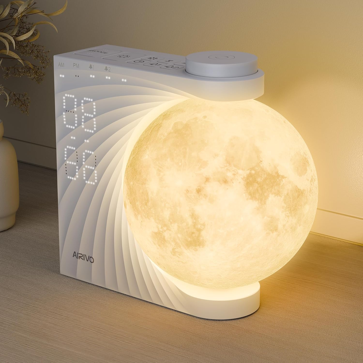 Airivo Sunrise Alarm Clock with Moon Light