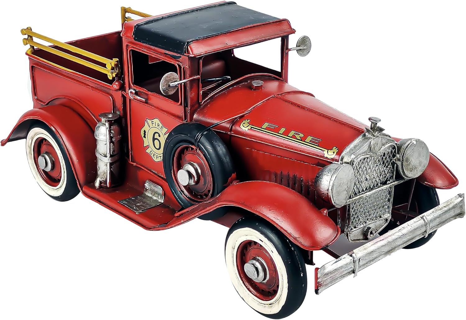 PARSAHO Vintage Red Fire Truck Model 113L