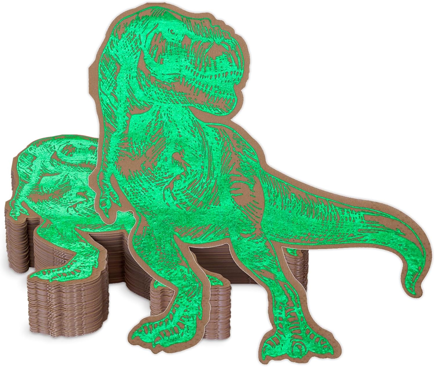 DYLIVeS Dinosaur Napkins 65 Inch Pack of 50